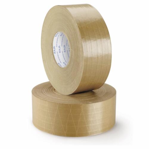 Ruban adhésif humide renforcé, longueur x largeur 150 m x 70 mm