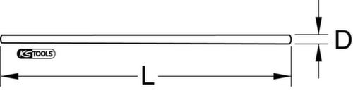 KS Tools Couverture de conducteur avec isolation de protection pour les lignes aériennes NS