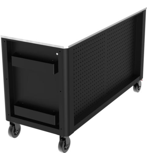 KS Tools PERFORMANCEplus P40 BLACK/ROT Chariot d'atelier avec 4 tiroirs