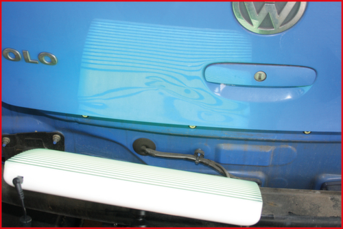 KS Tools Miroir à fossettes avec lumière