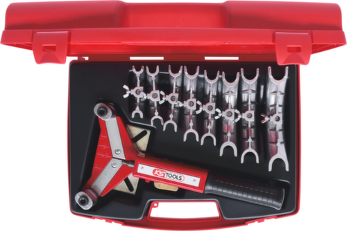 KS Tools Jeu de pliage à cliquet à une main 10-22mm