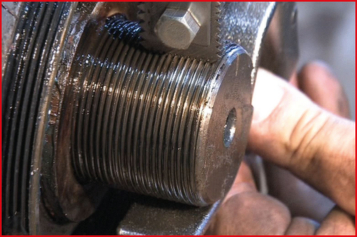 KS Tools Jeu de réparation de filets pour filets internes et externes