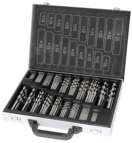 KRAFTWERK® Magasin de 170 forets hélicoïdaux HSS-G 1-10 mm