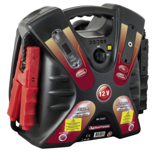 KRAFTWERK® Booster de démarrage 12 V GigaStart 3000