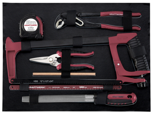 KRAFTWERK® 151-t. Coffret à outils professionnel en aluminium KW