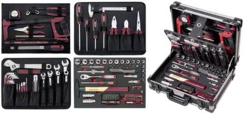 KRAFTWERK® 151-t. Coffret à outils professionnel en aluminium KW