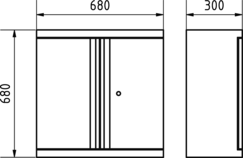 KRAFTWERK® MOBILIO Élément haut