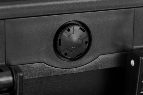 Allit Mallette polyvalente à roulettes DinoPlus Outdoor en ABS noir