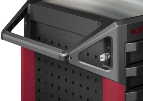 KRAFTWERK® Chariot d’atelier robuste PRO LINE PT800 avec jeu d’outils de 143 pièces, 7 tiroir(s)