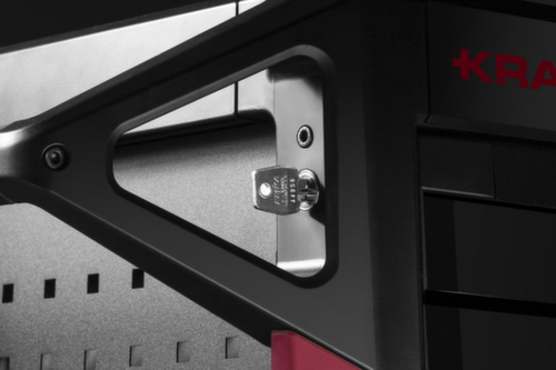 KRAFTWERK® Chariot d’atelier robuste PRO LINE PT800 avec jeu d’outils de 143 pièces, 7 tiroir(s)