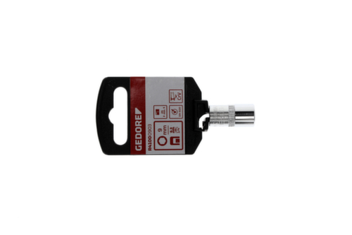 R41000903 Douille 1/4" 6 pans 9 mm Longueur 25 mm