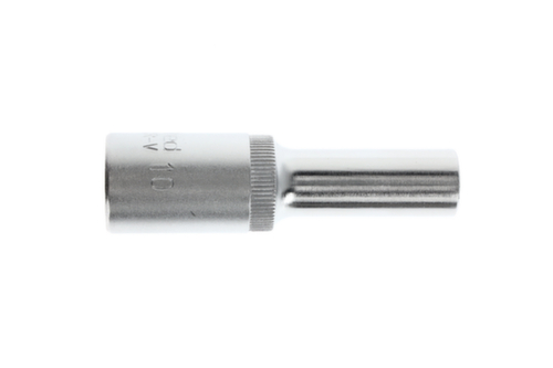 R61001014 Douille 1/2" 6 pans 10 mm Longueur 77 mm