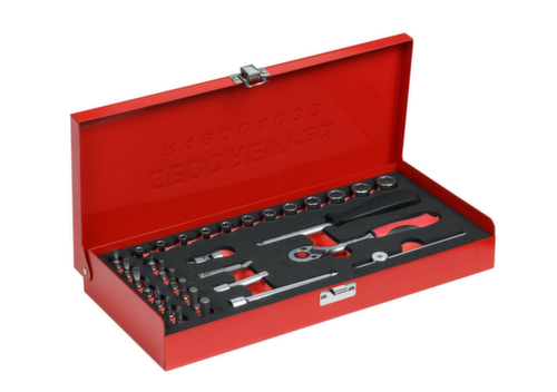 R49004033 Jeu de douilles 1/4" 4-13mm 32 pièces