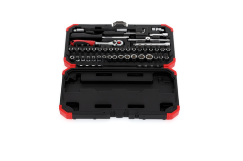 GEDORE R49003046 Jeu de clés à douilles 1/4" 4-14mm 46 pièces