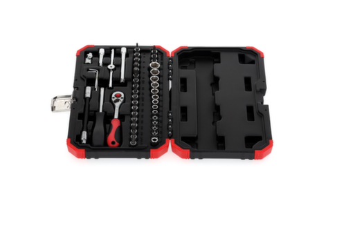 GEDORE R49003046 Jeu de clés à douilles 1/4" 4-14mm 46 pièces