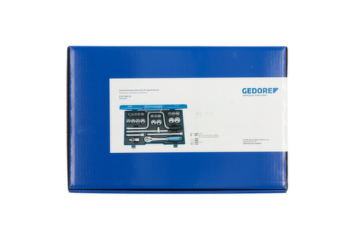 D 19 TMU-10 Jeu de douilles 1/2" 25 pièces UD 10-32 mm