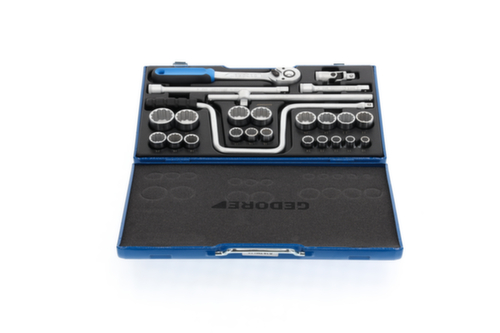 D 19 TMU-10 Jeu de douilles 1/2" 25 pièces UD 10-32 mm