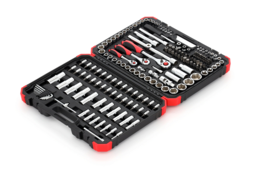 GEDORE R45603172 Jeu de douilles 1/4"+3/8"+1/2" 172 pièces