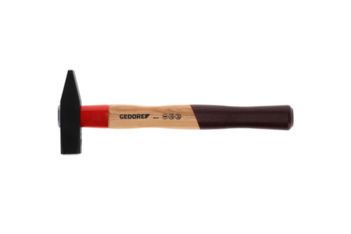 GEDORE 600 E-500 Marteau de serrurier ROTBAND-PLUS avec manche en frêne