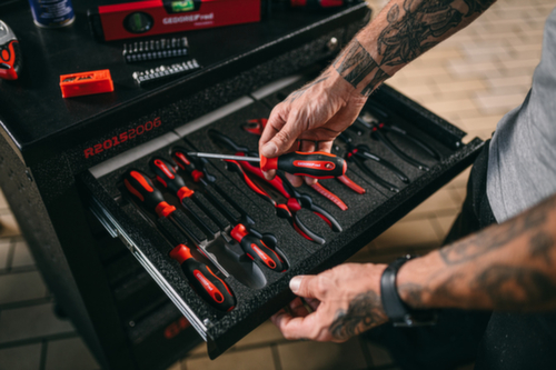 GEDORE R38002006 Jeu de tournevis 2K PH+SL 6 pièces