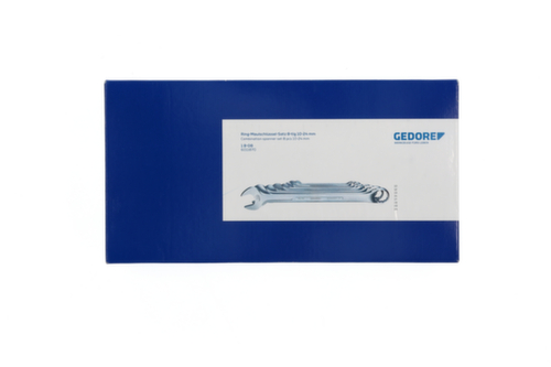 1 B-08 Jeu de clés mixtes 8 pièces 10-24 mm