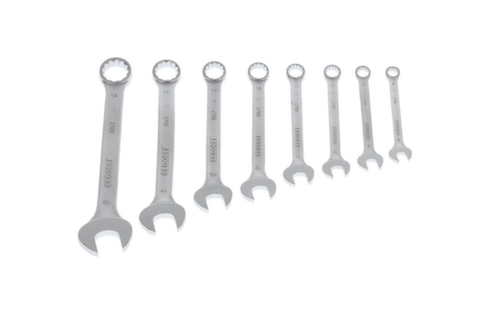 7-080 Jeu de clés mixtes 8 pièces profil UD 8-19 mm