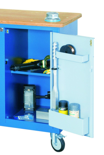 GEDORE 1504 0511 S Établi à roulettes avec 7 tiroirs et étau