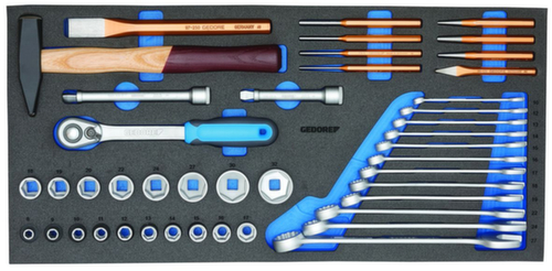 1110 CTB3-01 Assortiment d'outils en module CT 43 pièces