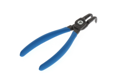 8000 JE 21 Pince de montage pour circlips intérieurs coudée 19-60mm