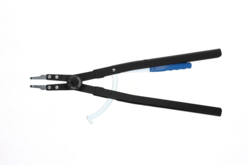 8000 J 41 EL Pince de montage pour circlips intérieurs coudée 85-140mm