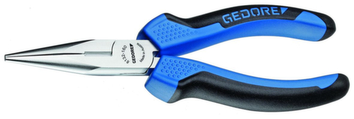 SB 8132-200 JC Pince à bec plat 200 mm manche 2K