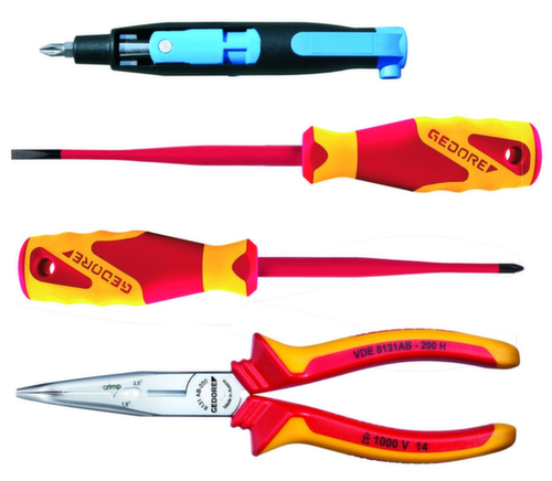 1102-006 VDE Jeu d'outils VDE 4 pièces en L-BOXX Mini