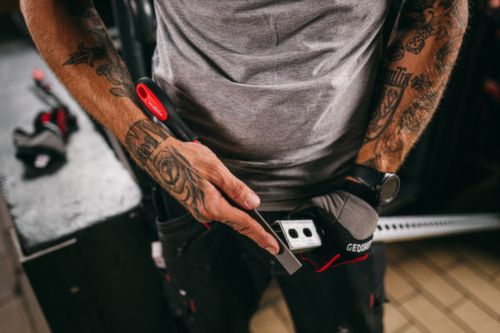 GEDORE R93000005 Jeu de limes 3 pans + 4 pans + plat + rond + demi 5 pièces