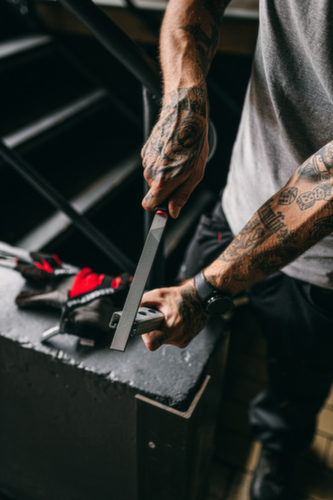 GEDORE R93000005 Jeu de limes 3 pans + 4 pans + plat + rond + demi 5 pièces