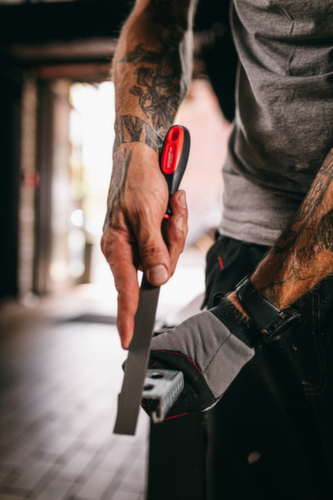 GEDORE R93000005 Jeu de limes 3 pans + 4 pans + plat + rond + demi 5 pièces