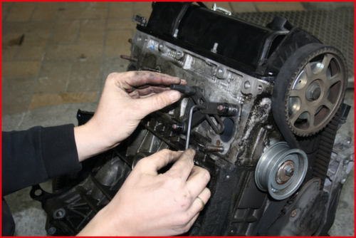 KS Tools Cylinder head drilling jig set