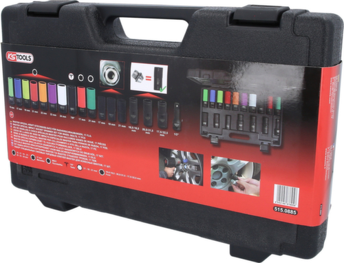 KS Tools 1/2" MASTER special power socket set for wheel bolts