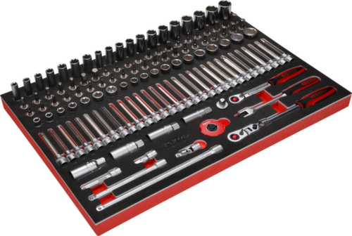 KS Tools 3/8" socket set in foam insert