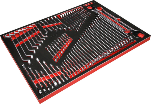 KS Tools Spanners set in foam insert