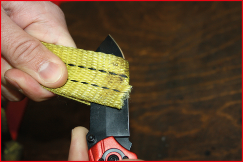 KS Tools folding knife with lock