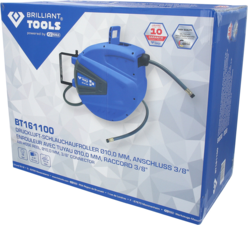 Brilliant Tools Automatic compressed air hose reel