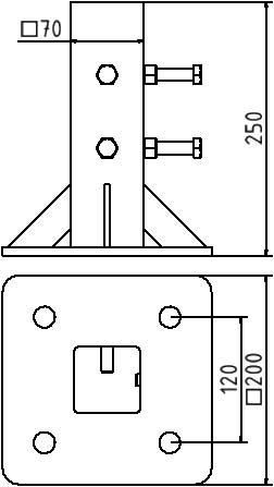 Schake Adaptation pour dispositif d’installation