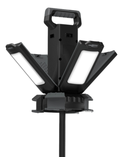 Ansmann Lampadaire à DEL avec 4 têtes de lampe