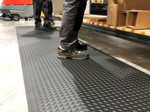 Tapis de sol anti-fatigue difficilement inflammable DUPLEX PRO