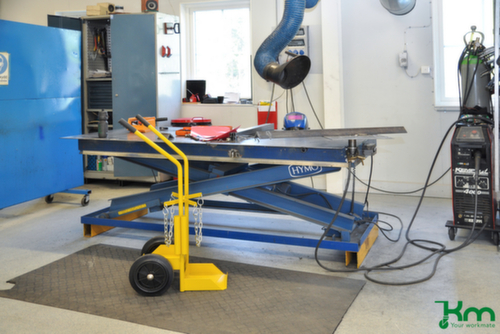 Kongamek Chariot à bouteilles, pour 2x20 l bouteille, bandage caoutchouc plein