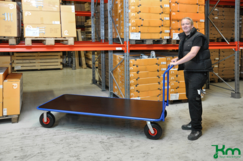 Kongamek Chariot avec barre de poussée