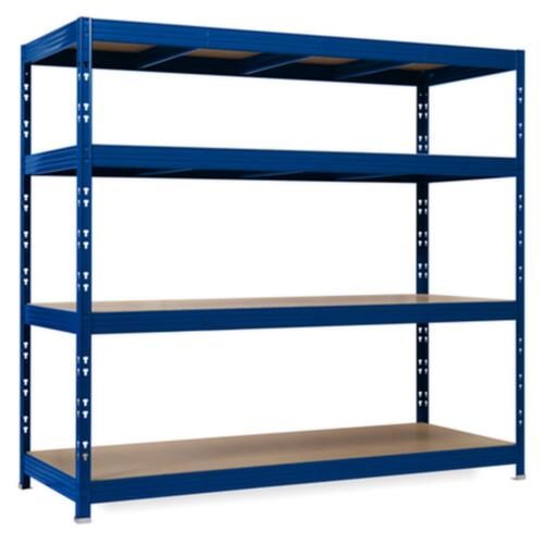 UDOBÄR Rayonnages pour fortes charges, hauteur x largeur x profondeur 1800 x 2000 x 600 mm, 4 tablettes