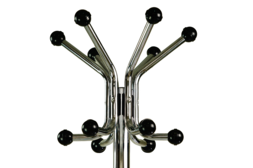 UDOBÄR Portemanteau avec porte-parapluies, noir/argent