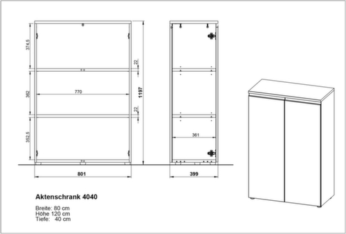 armoire de classement 4040