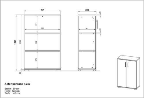 armoire de classement GW-PROFI 2.0